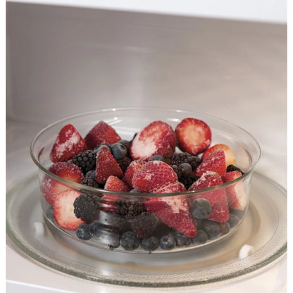 GE GCST11N1WSS 1.1 cu. ft. Countertop Microwave Oven 950 Watts Stainless Steel Bundle with 2 YR CPS Enhanced Protection Pack