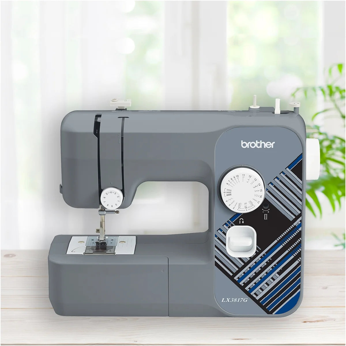 Brother LX3817- Beginner Sewing Machine, 17 Stiches