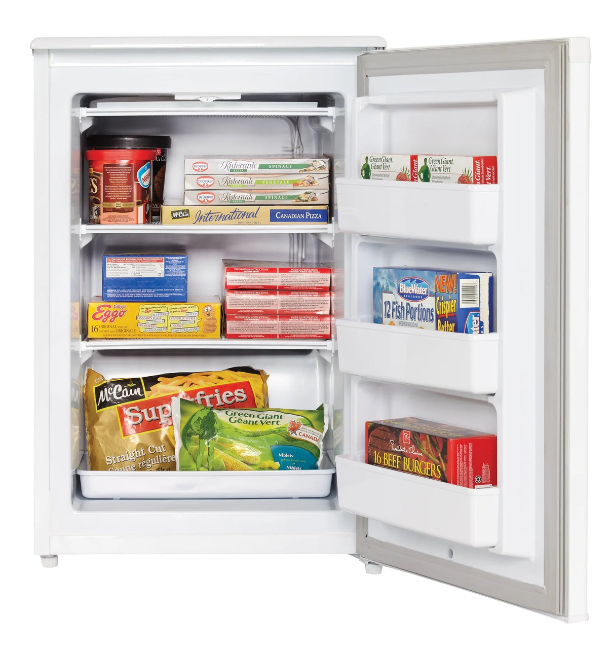 Danby 4.3 Cu. ft. Upright Freezer DUFM043A2WDD-3, White
