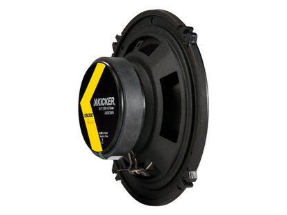 Kicker DSC650 6.5-Inch (160-165mm) Coaxial Speakers, 4-Ohm bundle
