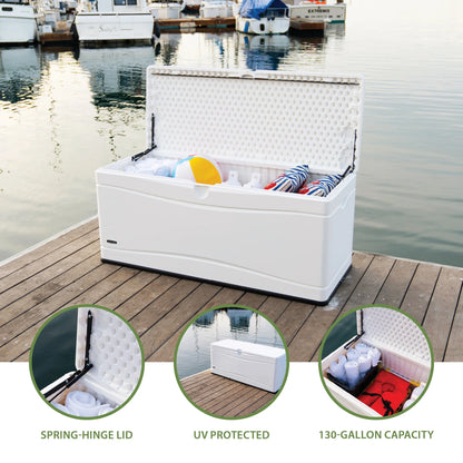 Lifetime Marine Dock Box (130 Gallon), 60348