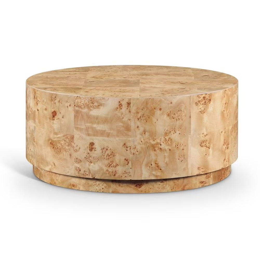 Meridian Furniture Burl Natural Ash Coffee Table