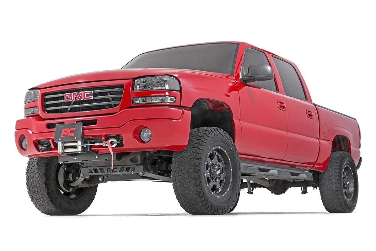 Rough Country 6" Lift Kit w/M1 Shocks for 99-06 Chevy/GMC 1500 4WD - 27240 Fits select: 1999-2002 CHEVROLET SILVERADO, 1999-2000 GMC NEW SIERRA