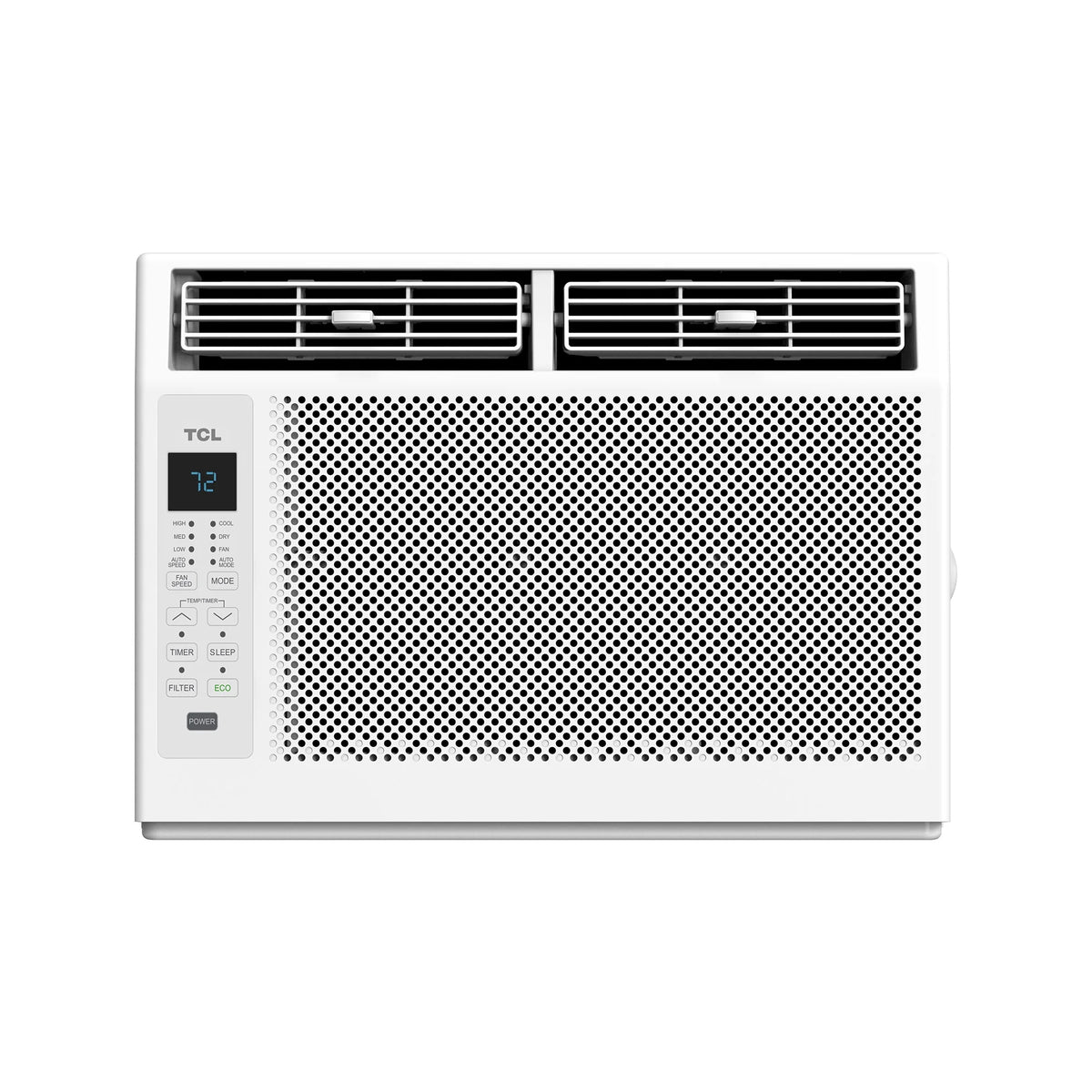 TCL 6,000 BTU Window Air Conditioner, 250 sq. ft., LED Display, Included Remote,  White, W6W32