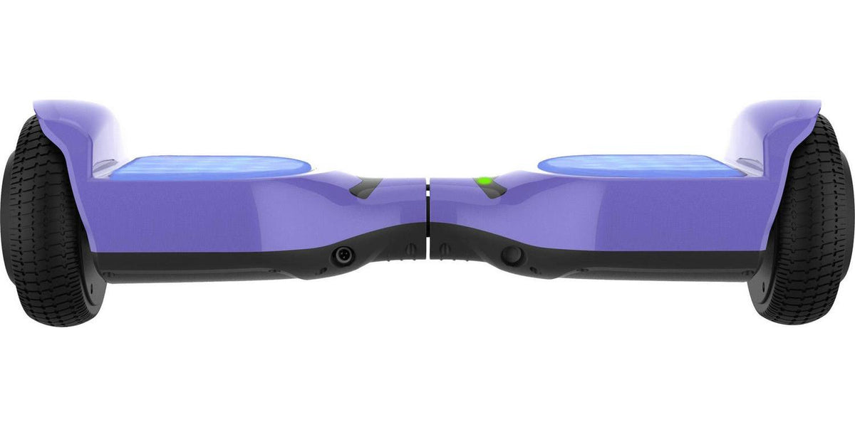 Voyager HoverBeam Purple Hoverboard with Light-up Wheels and Footboard. 185lb limit.