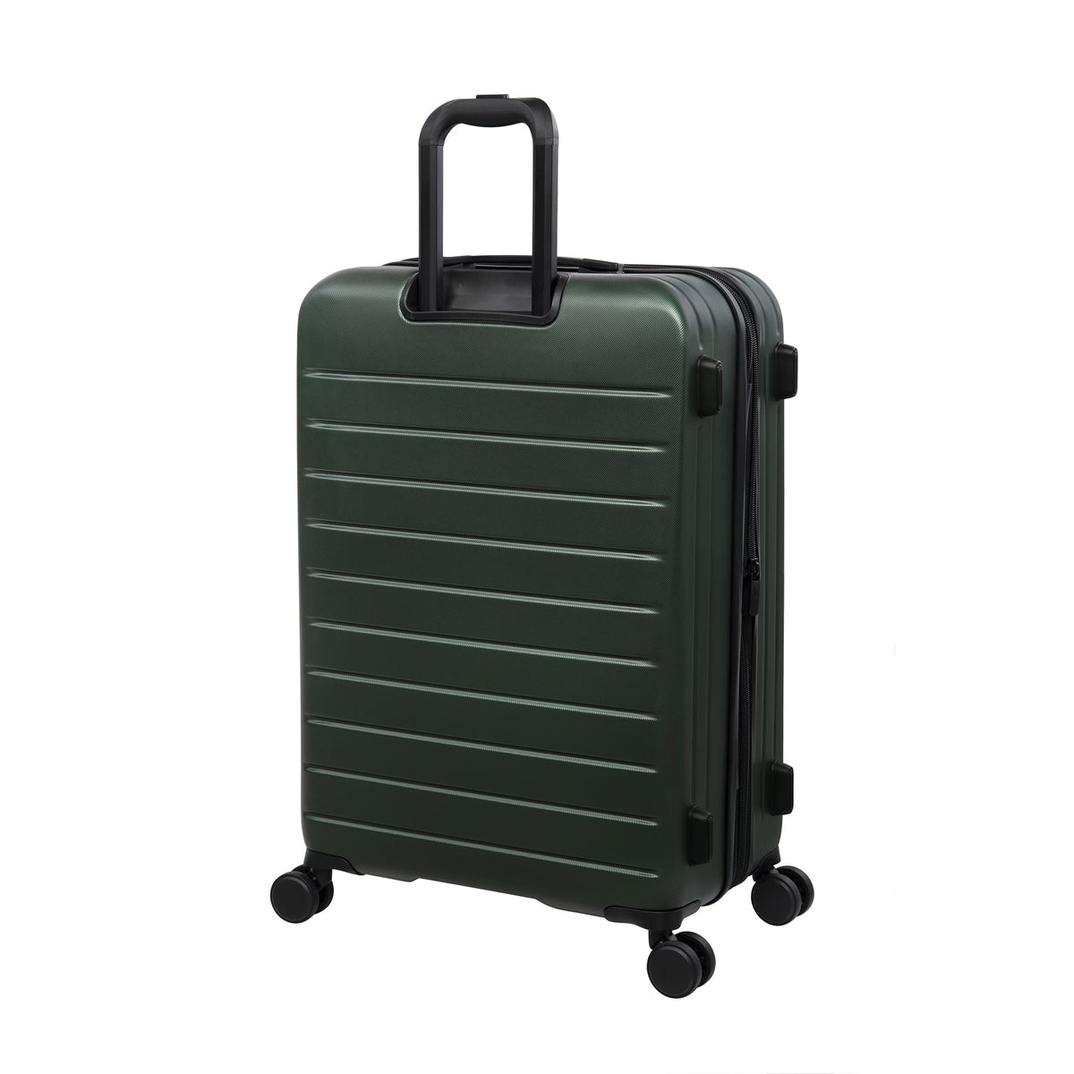 it luggage Legion 28" Hardside Checked 8 Wheel Expandable Spinner Luggage, No TSA Lock, Asphalt Black