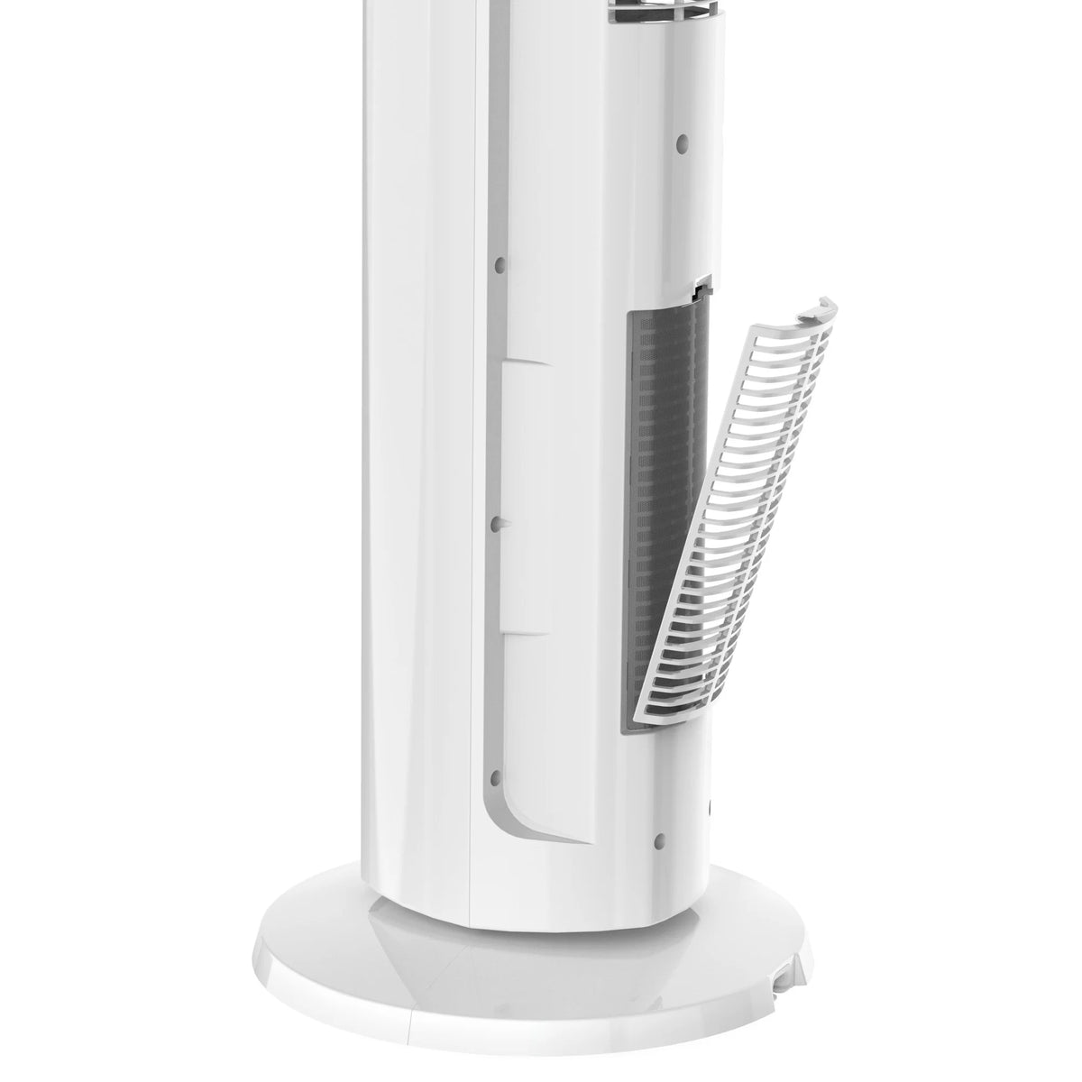 Lasko 42" 1500W All Season Tower Fan & Space Heater with Timer and Remote, White, FH500