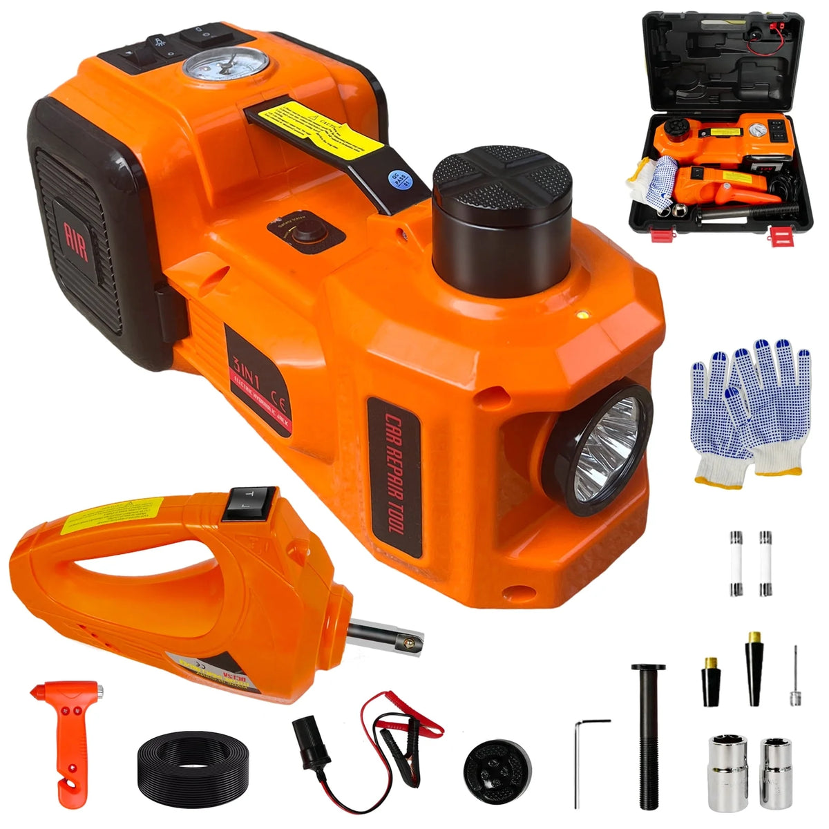 POVANLI Floor Jack, 2 Ton Low Profile Floor Jack, 3t jack stand Tire Repair Kit Heavy Duty Steel Racing Floor Jack with Single Piston Quick Lift Pump, Floor Jack Lifting Range 3.3"-15.2"