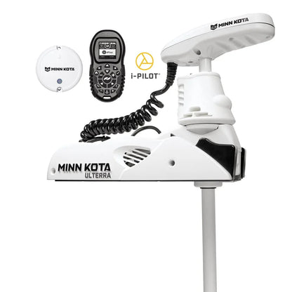 Minn Kota 1358965 Riptide Ulterra Salt Water Trolling Motor with i-Pilot 112 lb. Thrust, 60" Shaft, 36 Volts