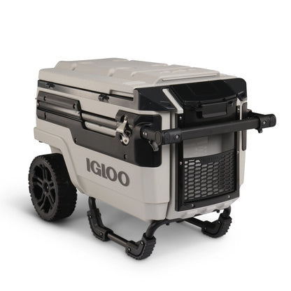 Igloo 70 QT Trailmate Journey Rolling Cooler, Carbonite Gray