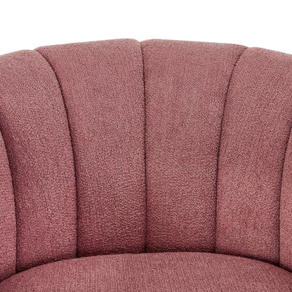 Better Homes & Gardens Lillian Accent Swivel Chair, Cream Linen