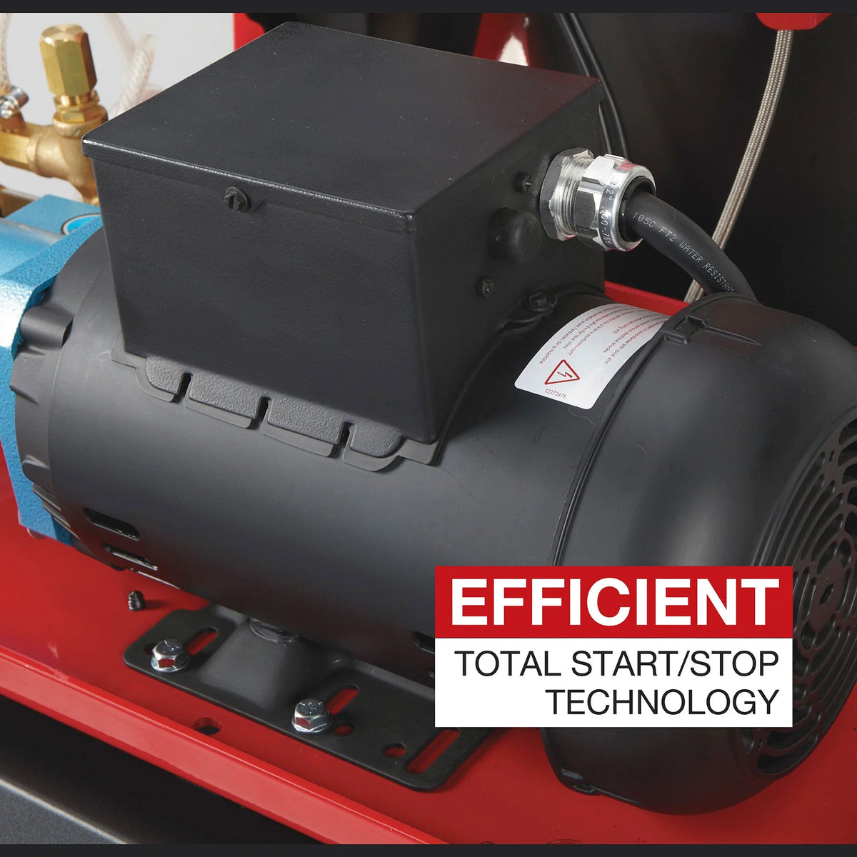 NorthStar Electric Wet Steam and Hot Water Pressure Washer, 2750 PSI, 2.5 GPM, 230 Volts