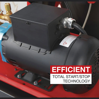 NorthStar Electric Wet Steam and Hot Water Pressure Washer, 2750 PSI, 2.5 GPM, 230 Volts