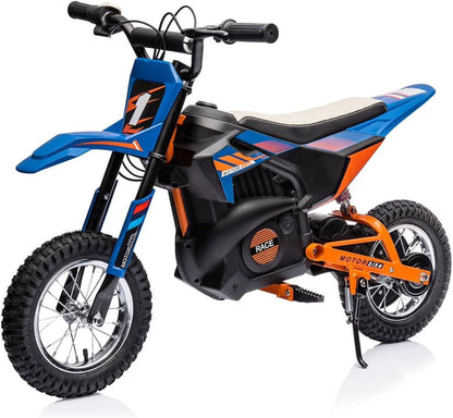 Nasitip Electric 350W Dirt Bike for Kids 8-16 year - Black