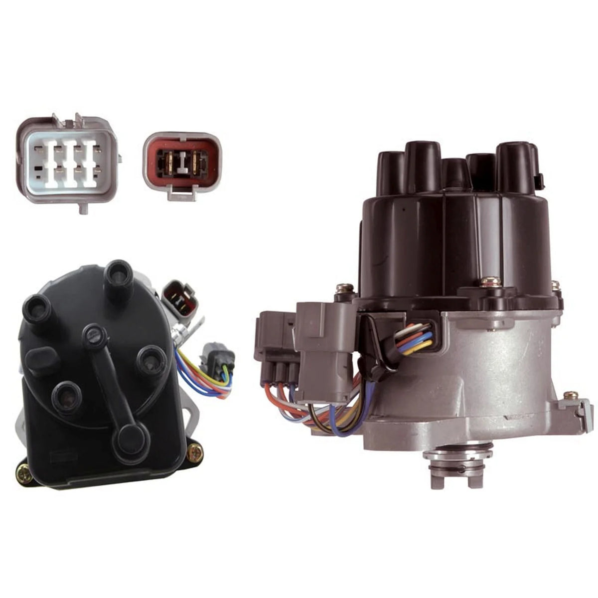 OEG Parts New Distributor Replacement For 1992 1993 1994 1995 Honda Civic Del Sol 1.6 D16Z6 OBD1 VTEC 30100-P08-006, 690-103, TD42