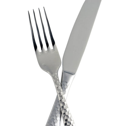 Fortessa Lucca Faceted 20-piece Flatware Set