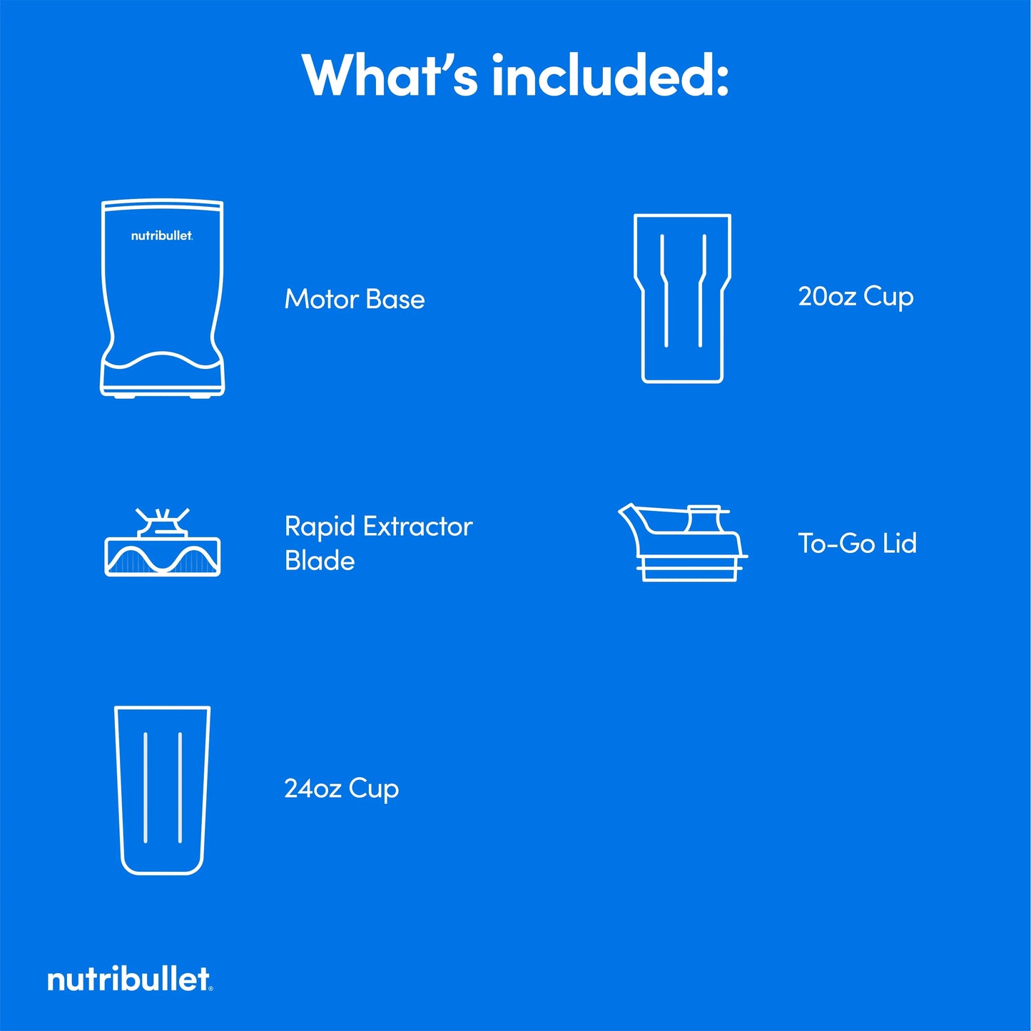 nutribullet Turbo Single Serve Blender NB10400AK, 1000W Matte Black