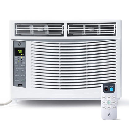 Garvee 5000 BTU Window Air Conditioner,Fast Cooling for Rooms up to 150 Sq. ft,Window Ac Unit with 7 Level Temperature Setting,White