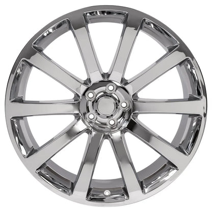 20x9 Wheel Fits Dodge, Chrysler - 300 SRT Style Chrome Rim, Hollander 2253 Fits select: 2005-2006 CHRYSLER 300C, 2006-2022 DODGE CHARGER
