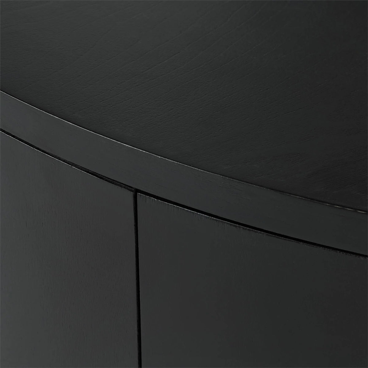 Better Homes & Gardens Miller Drum Coffee Table, Black