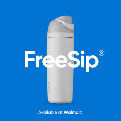 Owala FreeSip Water Bottle Stainless Steel, 24 Oz., Hyper Flamingo Pink