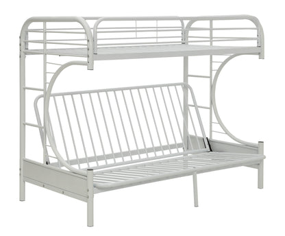 ACME Eclipse Twin XL Over Queen Bunkbed in White