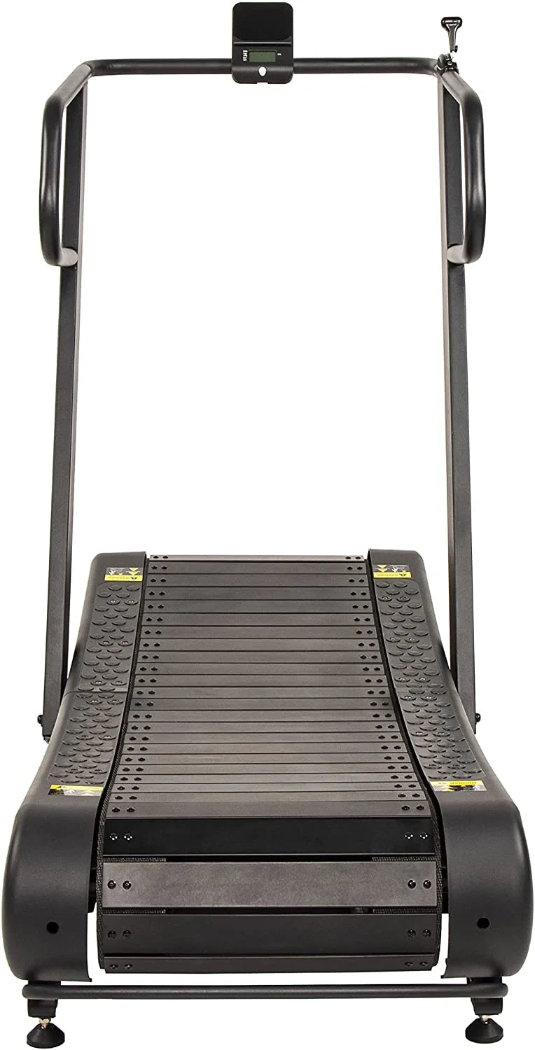 Signature Fitness SF-S2 Sprint Demon - Motorless Curved Sprint Treadmill with Adjustable Levels of Resistance - 300 lb Capacity