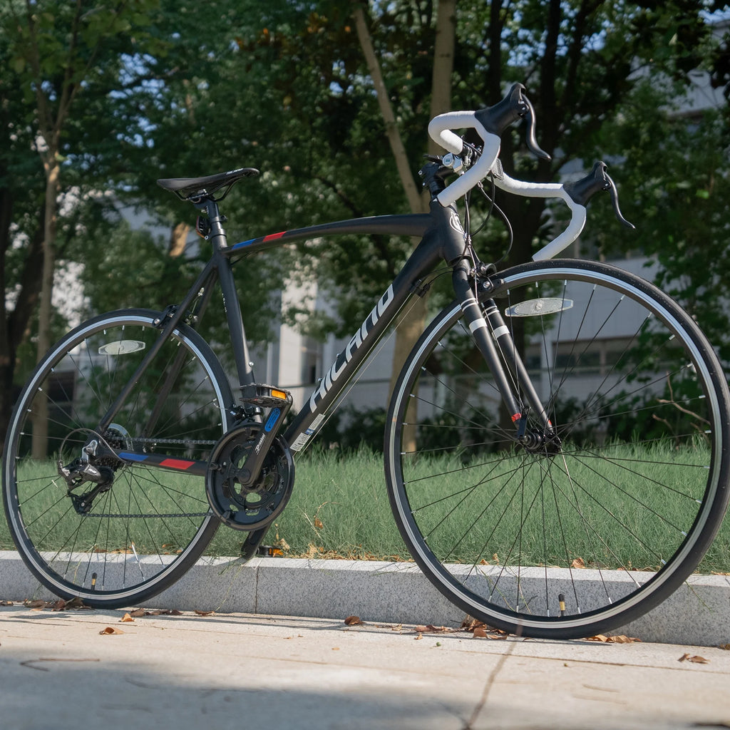 Hiland Road Bike,Shimano 14 Speeds,Light Weight Aluminum Frame,700C Racing Bike for Men