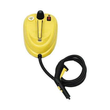 2000W 1.8L/60.87oz High-Pressure Steam Cleaner Multipurpose Handheld Steam Cleaner Portable Yellow 5 Bar/72.5PSI