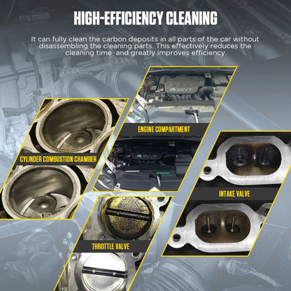 AUTOOL Automotive Dry Ice Cleaning Machine Car Engine Throttle Carbon Deposit Cleaner Exhaust Pipe Pressure Washer 110V/220V Dry Ice Blasting Clean Machine for All Cars, HTS705