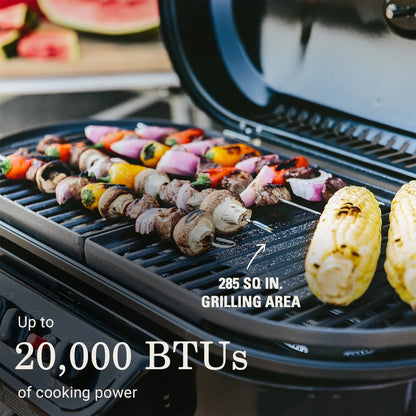 RoadTrip? 285 Standup Propane Gas Grill, Red