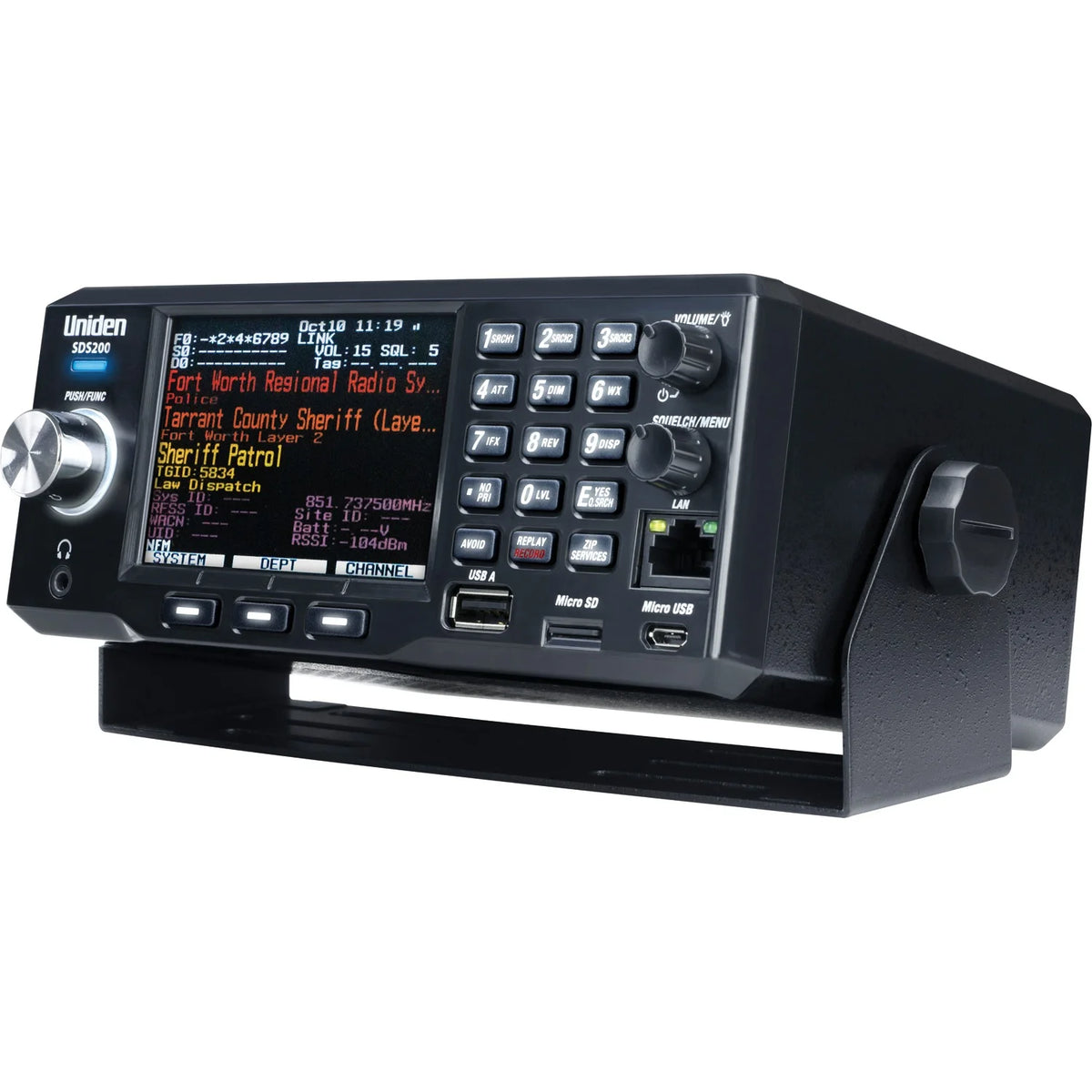 Uniden SDS100 True I/Q Handheld Digital Police Scanner