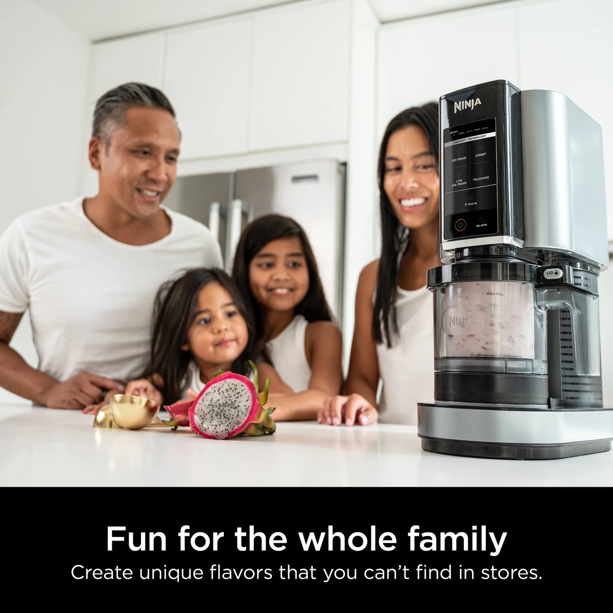 Ninja? CREAMi? Ice Cream Maker, 5 One-Touch Programs, with 2 Pints Included, Walmart Exclusive