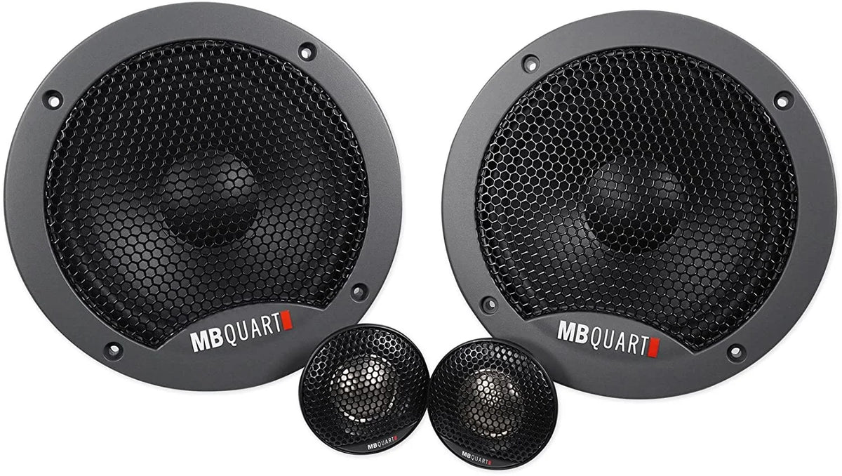 (2) Pairs MB QUART FSB216 6.5" 280 Watt Car Audio Component Speakers