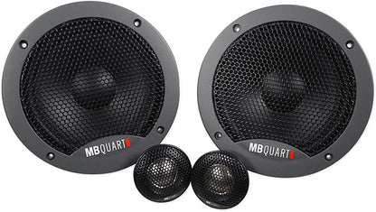 (2) Pairs MB QUART FSB216 6.5" 280 Watt Car Audio Component Speakers