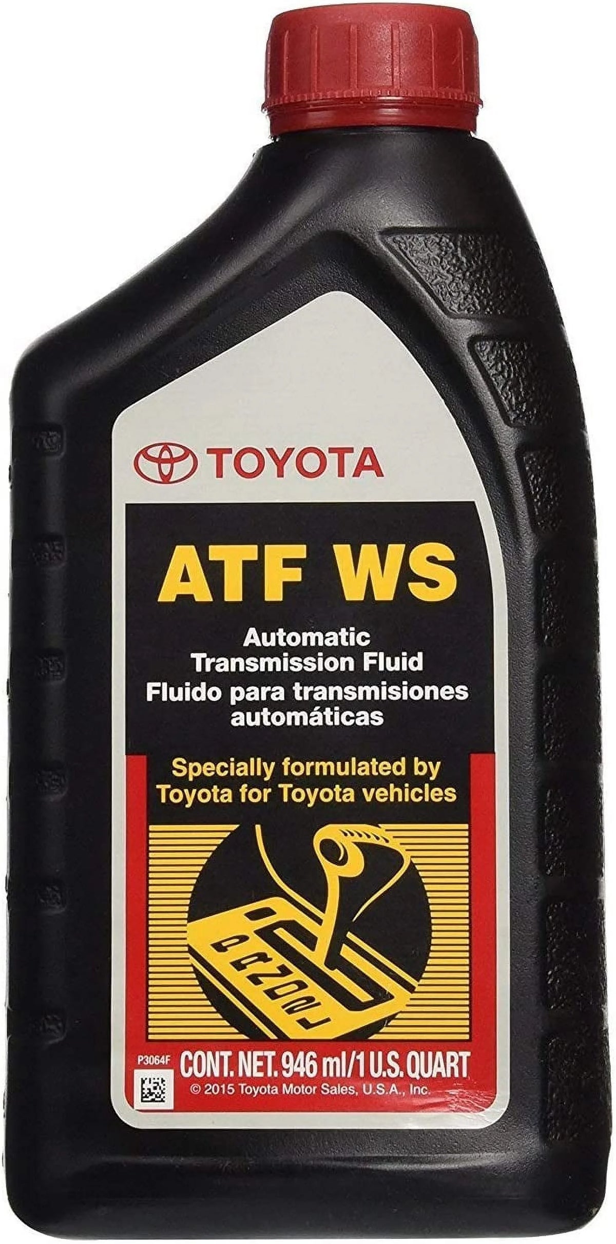 Toyota 00289-ATFWS Automatic Transmission Fluid, 192 Ounces, 6 Pack