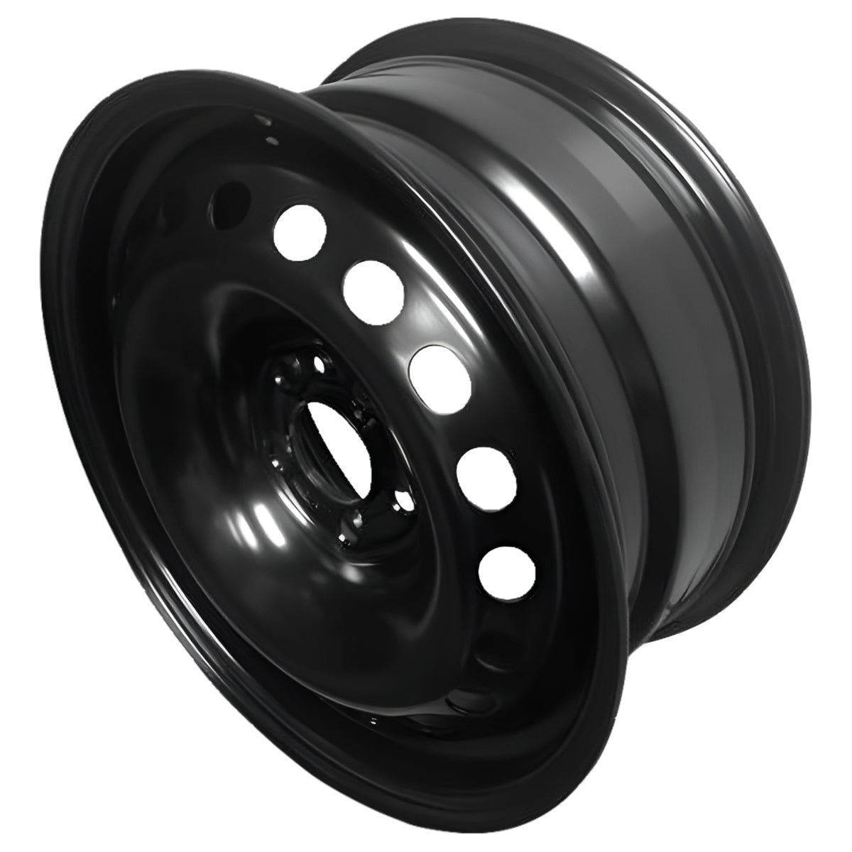 For 2013-2016 Dodge Dart 16 Inch Painted Black Rim - OE Direct Replacement - Road Ready Car Wheel