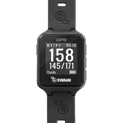 IZZO Golf Swami Golf GPS Watch, with 38,000+ Preloaded Course Maps