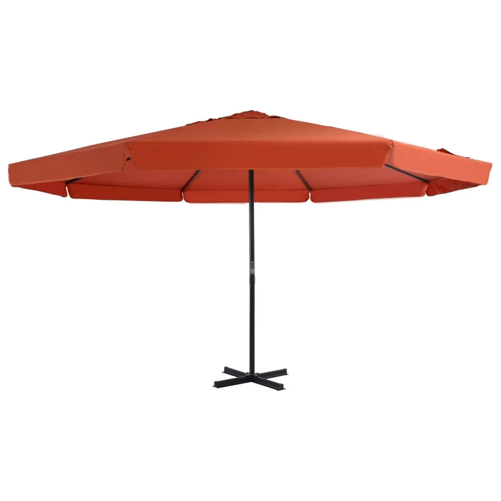 vidaXL Garden Parasol Azure Blue Polyester with PA coating Large