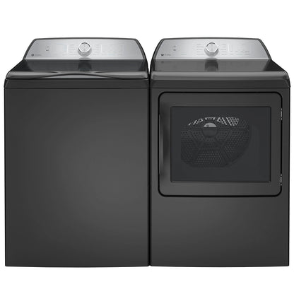 Ge Profile Ptd60ebr 27" Wide 7.4 Cu. Ft. Energy Star Rated Electric Dryer - Diamond Gray