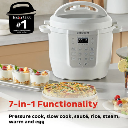Instant Pot 6Qt RIO Chef Series 7-in-1 Multi-Cooker, Pressure Cooker, Slow Cook, & More, Black