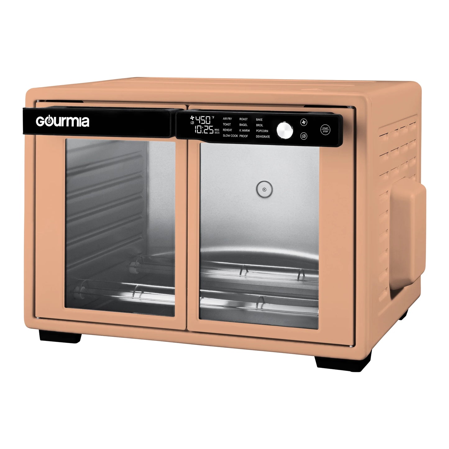 Gourmia 1700W 9-Slice Digital Toaster Oven Air Fryer, 12 Cooking Preset, 35L, Stainless Steel