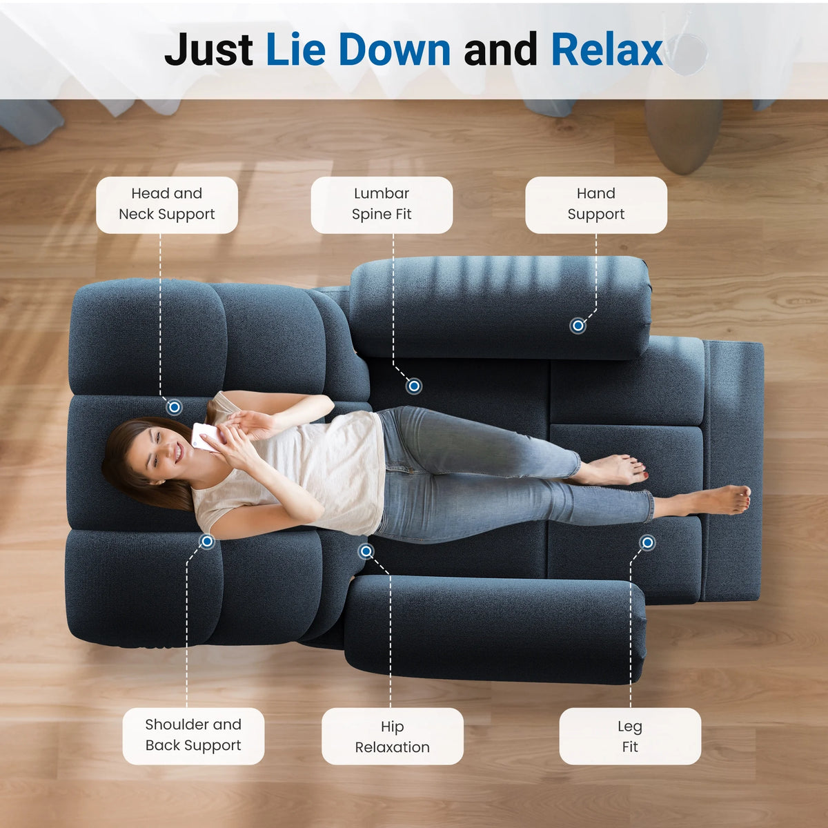 Power Recliner Chair,Electric Recline Sofa Chair for Adults with USB Port,Comfy Teddy Fleece Adjustable Cloud Sofa,Tool-Free Setup,Beige White
