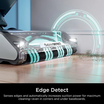 Shark POWERDETECT Upright Vacuum, Pet-Friendly, Two Brushroll System, Powerful Suction, DuoClean Detect, Self-cleaning Brushroll, Odor Neutralizer, LED Lights, AZ4000 Black/Teal