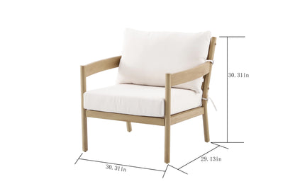 Better Homes & Gardens Astrid 2-Piece Steel Outdoor Conversation Set, Tan