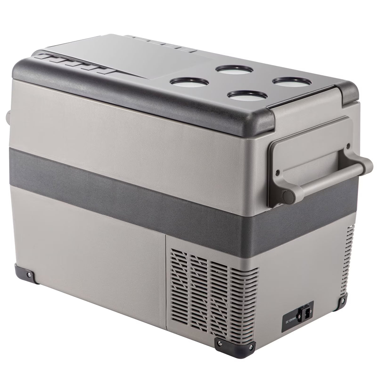 BENTISM 22L Portable Car Refrigerator, 23 Quart RV Fridge, 12/24V DC & 110-240V AC Vehicle Car Truck Boat Mini Electric Cooler for Driving Travel Fishing Outdoor and Home Use