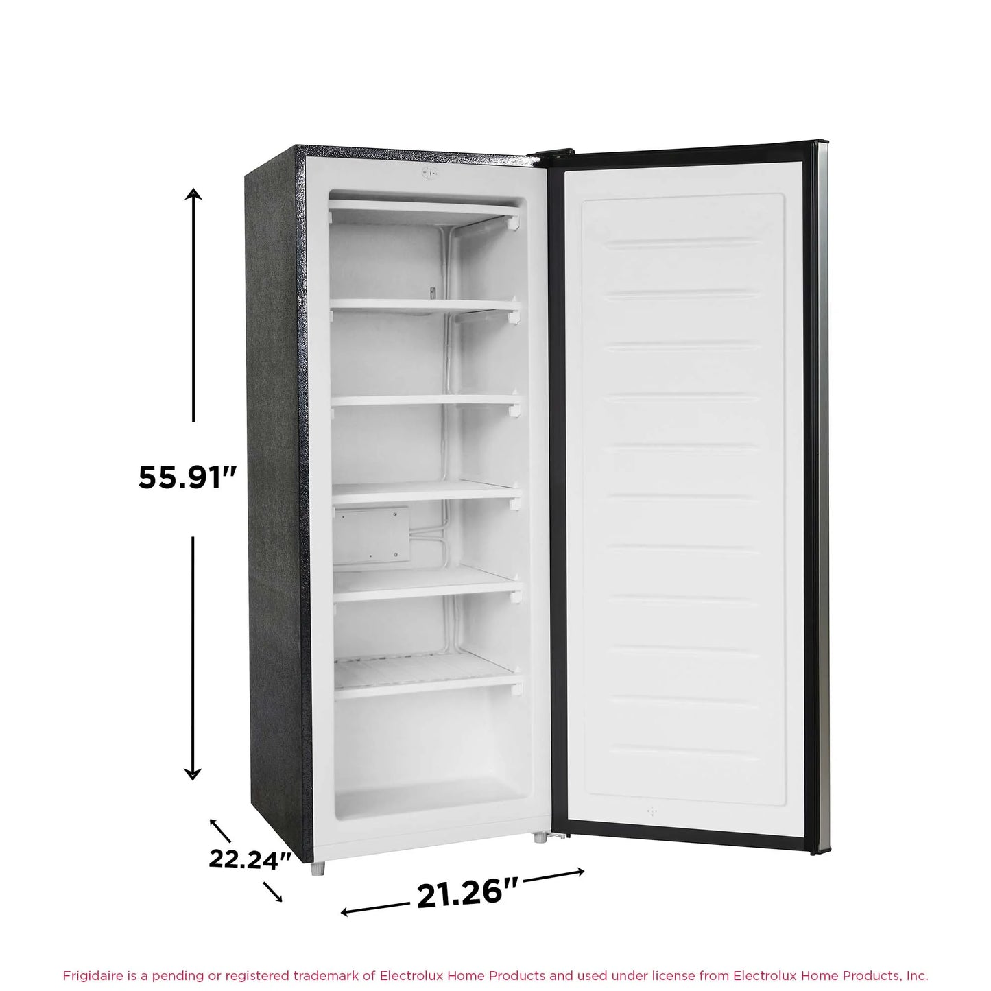 Frigidaire 6.5 Cu. ft. Upright Freezer, Platinum Silver, EFRF698