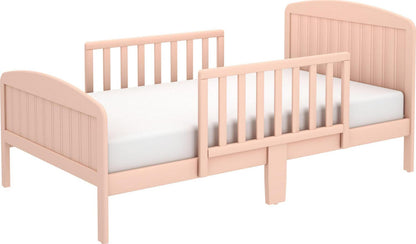 BK Furniture Harrisburg XL Wooden Toddler Bed in Clay