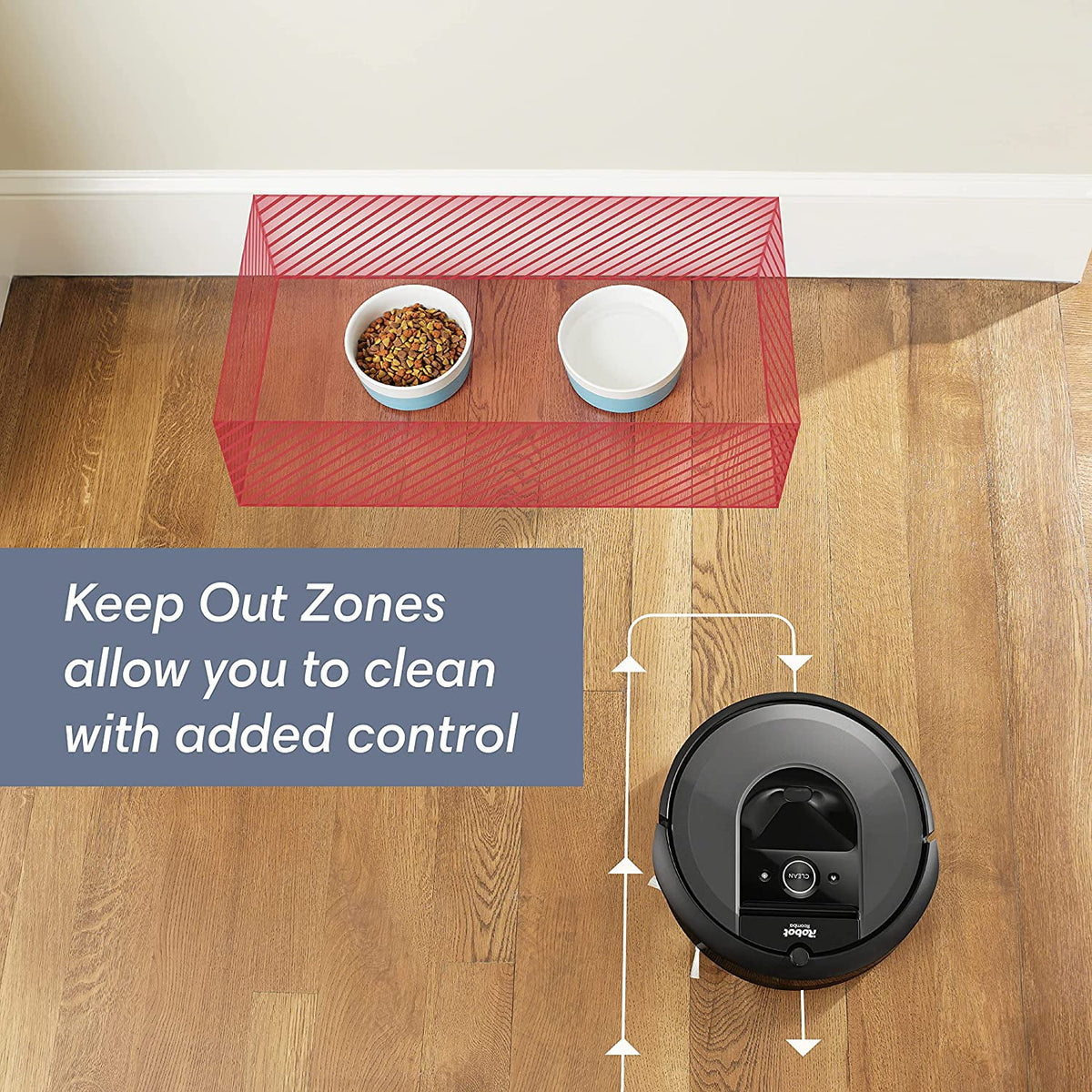 iRobot i755020 Roomba i7 plus Wi-Fi Connected Robot Vacuum with Automatic Dirt Disposal (7550)