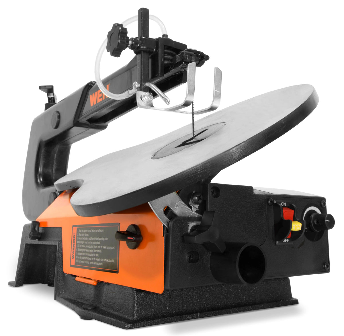 WEN 16-inch Variable Speed Scroll Saw with Easy-Access Blade Changes, 3922